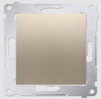 Kontakt-Simon Zaślepka ramki SIMON54 złota - DPS.01/44
