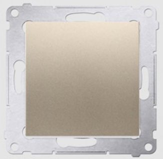 Kontakt-Simon Zaślepka ramki SIMON54 złota - DPS.01/44