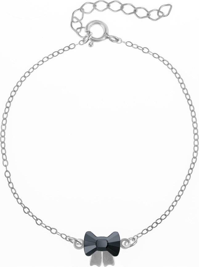 Radziszewska Jewellery Srebrna Bransoletka KOKARDKA DEDYKACJA GRATIS