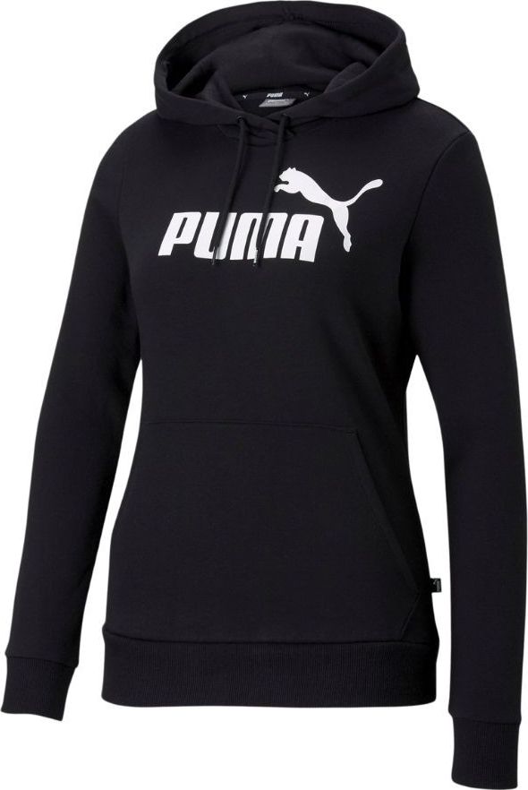 Puma Bluza damska Puma ESS Logo Hoodie TR czarna 586791 01