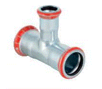 Geberit Trójnik redukcyjny C-STAHL 22 x 18 x 22mm (21207)