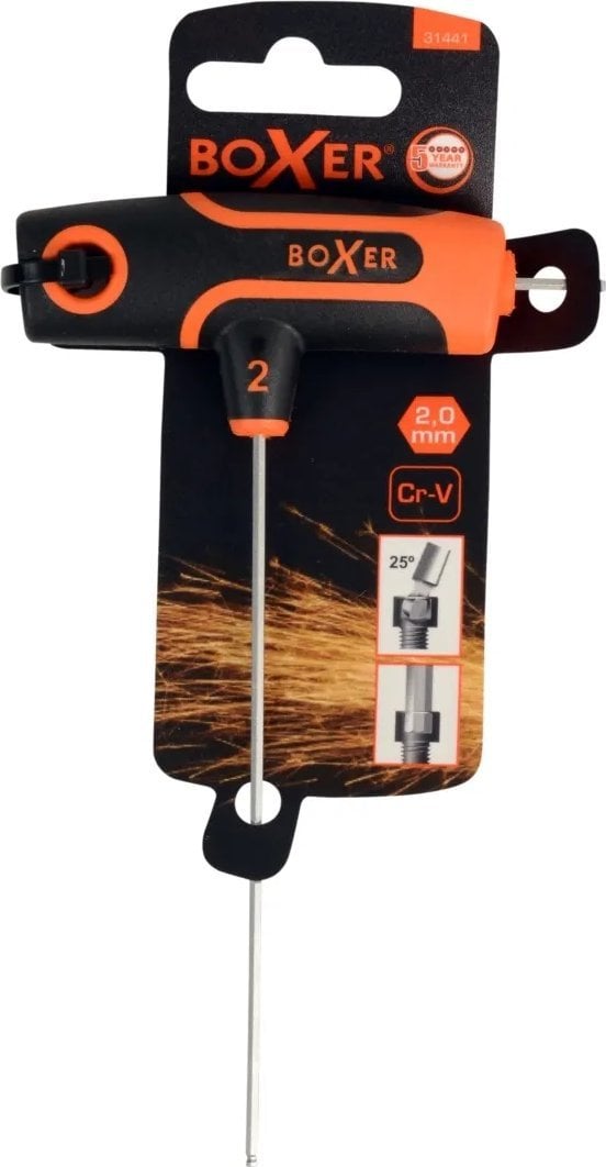 Umbraco T-nøgle m/ kugle - 2,0 mm