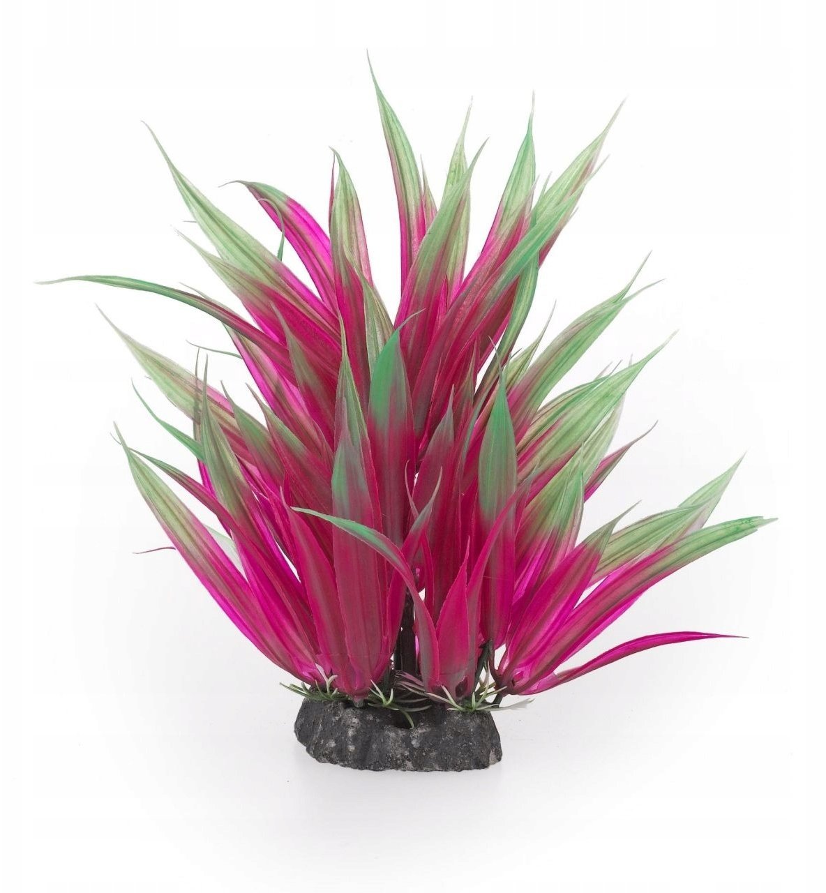 Aqua Natura, roślina, do dekoracji akwarium, ciemnoróżowa , plastikowa, 20 cm , trawa