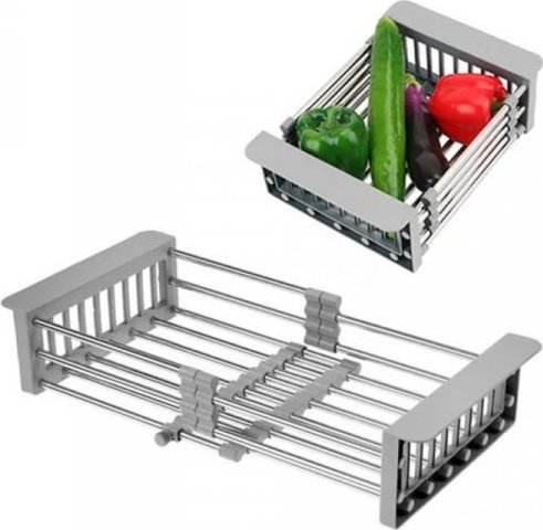 Tutumi Ociekacz Koszyk Teleskopowy Regulowany Do Zlewu