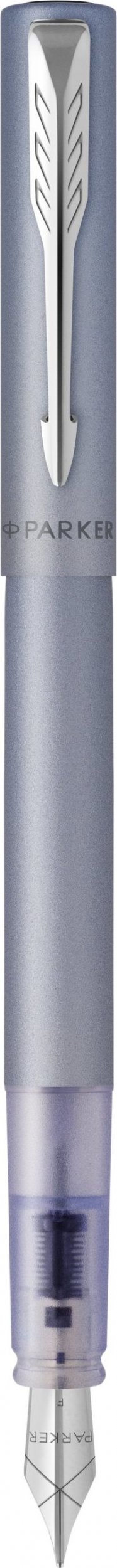 Parker PARKER Füller Vector XL Matte Silver-blue M Blau