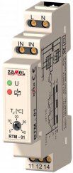 Zamel Regulator temperatury -10-40C bez sondy 230V AC RTM-02 (EXT10000198)