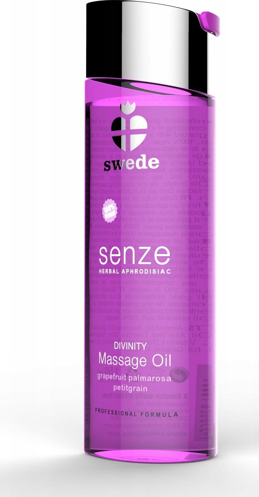 SWEDE_Senze Divinity Massage Oil olejek do masażu Grapefruit 75ml