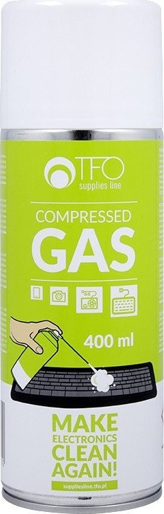 TelForceOne Sprężony gaz TFO 400 ml