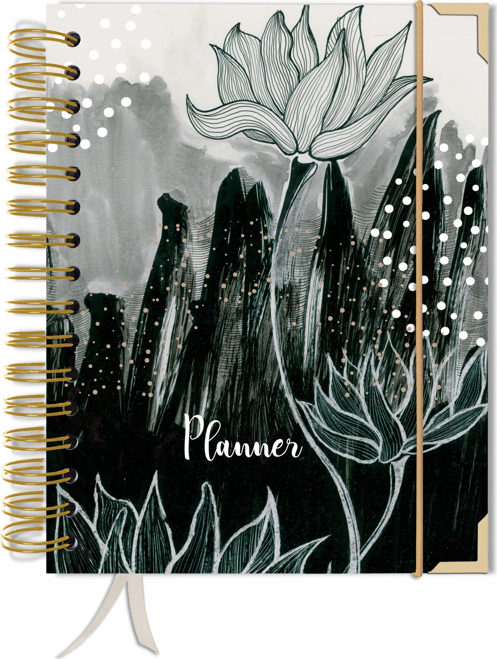 TadaPlanner Kalendarz PREMIUM terminarz bez dat książkowy A5+