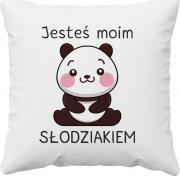 Koszulkowy Jesteś moim słodziakiem - poduszka z nadrukiem