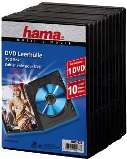 Hama Pudełka na płyty DVD 10szt (512760000)