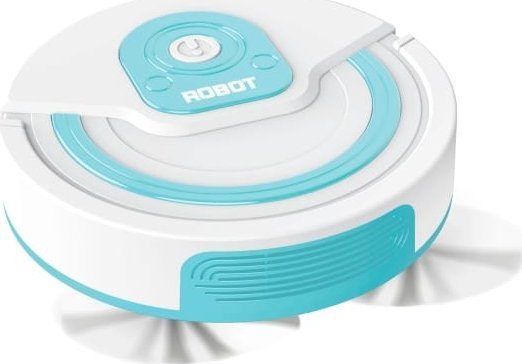 Zabawkowy Odkurzacz Robot Sprzatający Biało Seledynowy