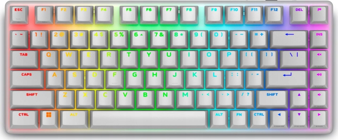 Klawiatura Dell Dell 545-BBFR Alienware Pro | Gaming Keyboard | Wireless | US | Bluetooth | Lunar Light | Alienware Linear Mechanical