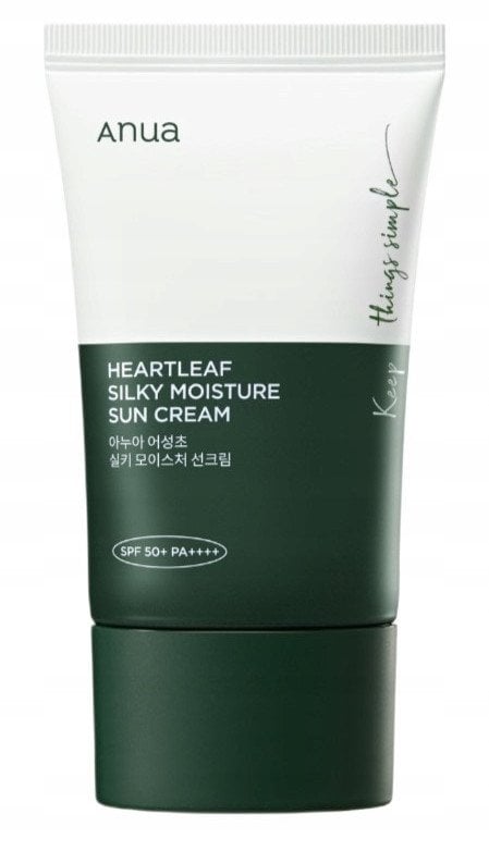 Anua Heartleaf Silky Moisture Sun Cream SPF50+ PA++++ 50 ml