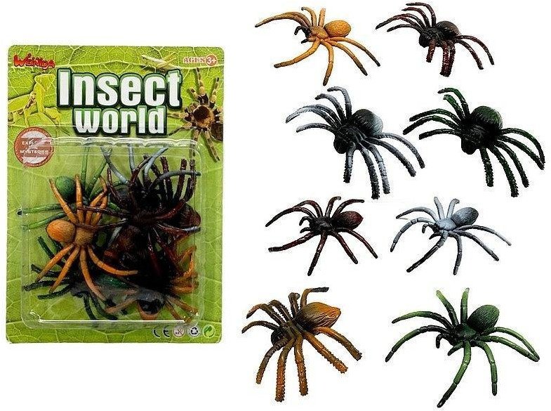 Zestaw pająków 25x18,5x3,5cm 7,5cm