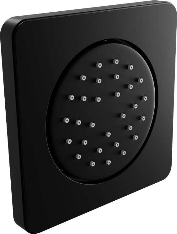 Mexen Mexen dysza boczna podtynkowa czarna - 79366-70