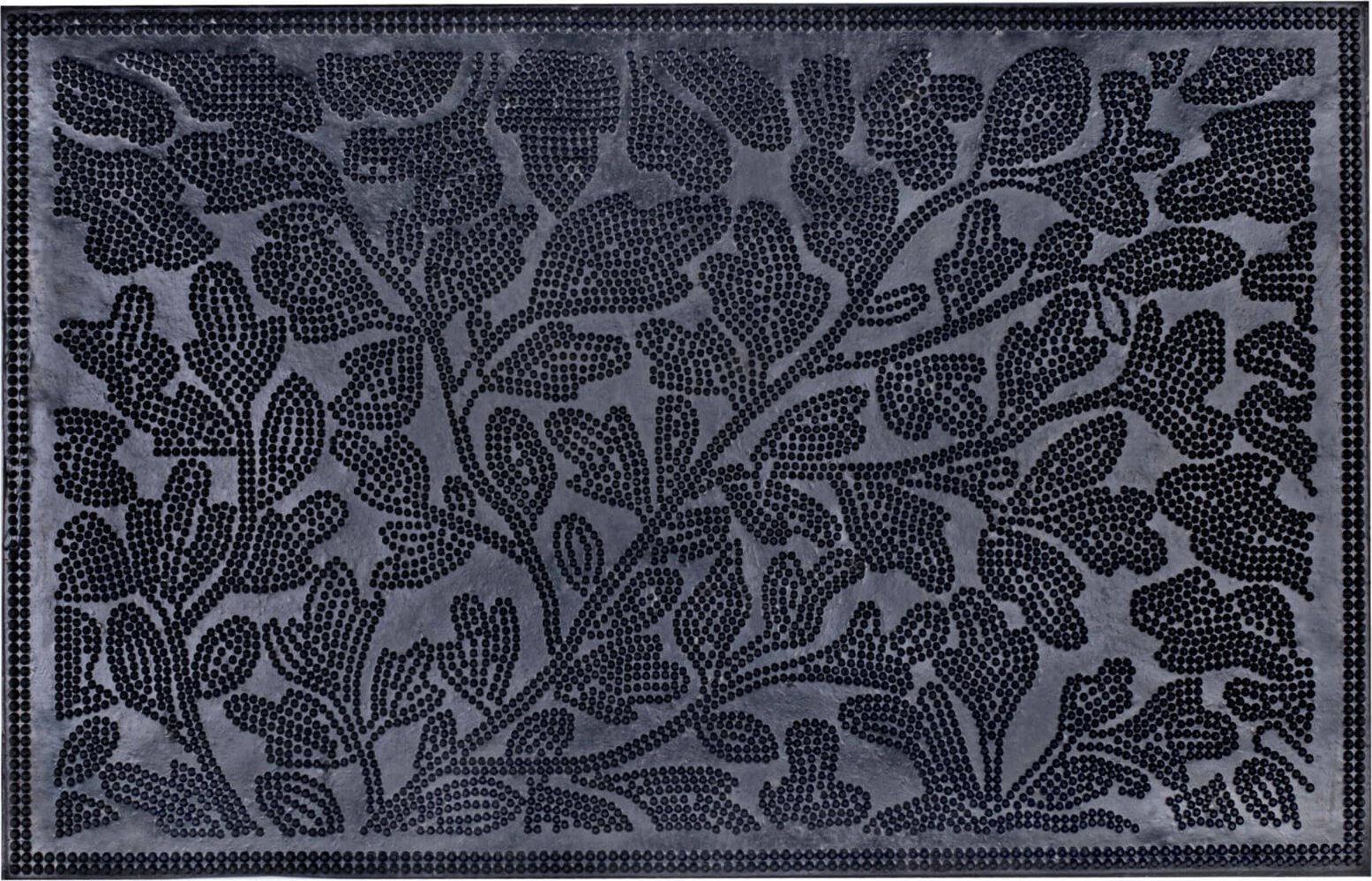 Direct Home and Garden Wycieraczka gumowa hojas 58x36,5 cm