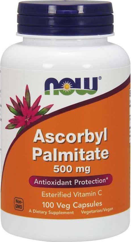 NOW Foods NOW Foods - Palmitynian Askorbylu, 500 mg, 100 vkaps