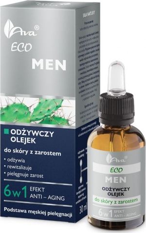 Ava Eco Men odżywczy olejek do skóry z zarostem dla mężczyzn 30ml