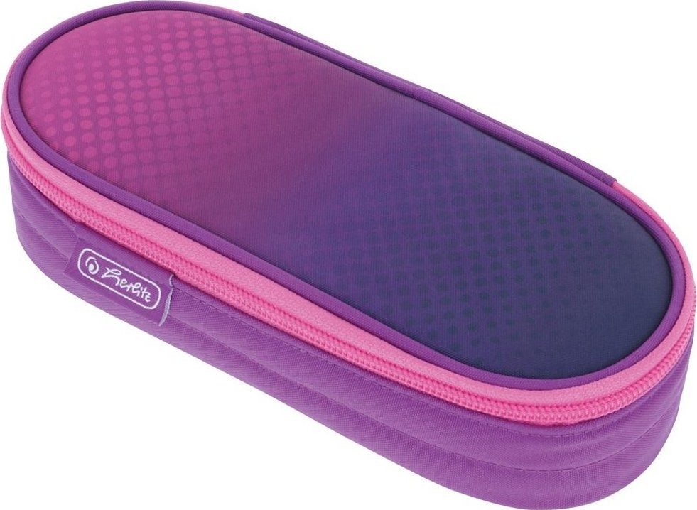 Piórnik Herlitz Herlitz Faulenzer Etui Dip Dye Pink/Purple