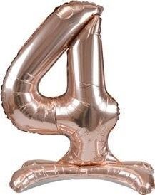 Arpex Balon foliowy stojący różowe złoto 4 90cm