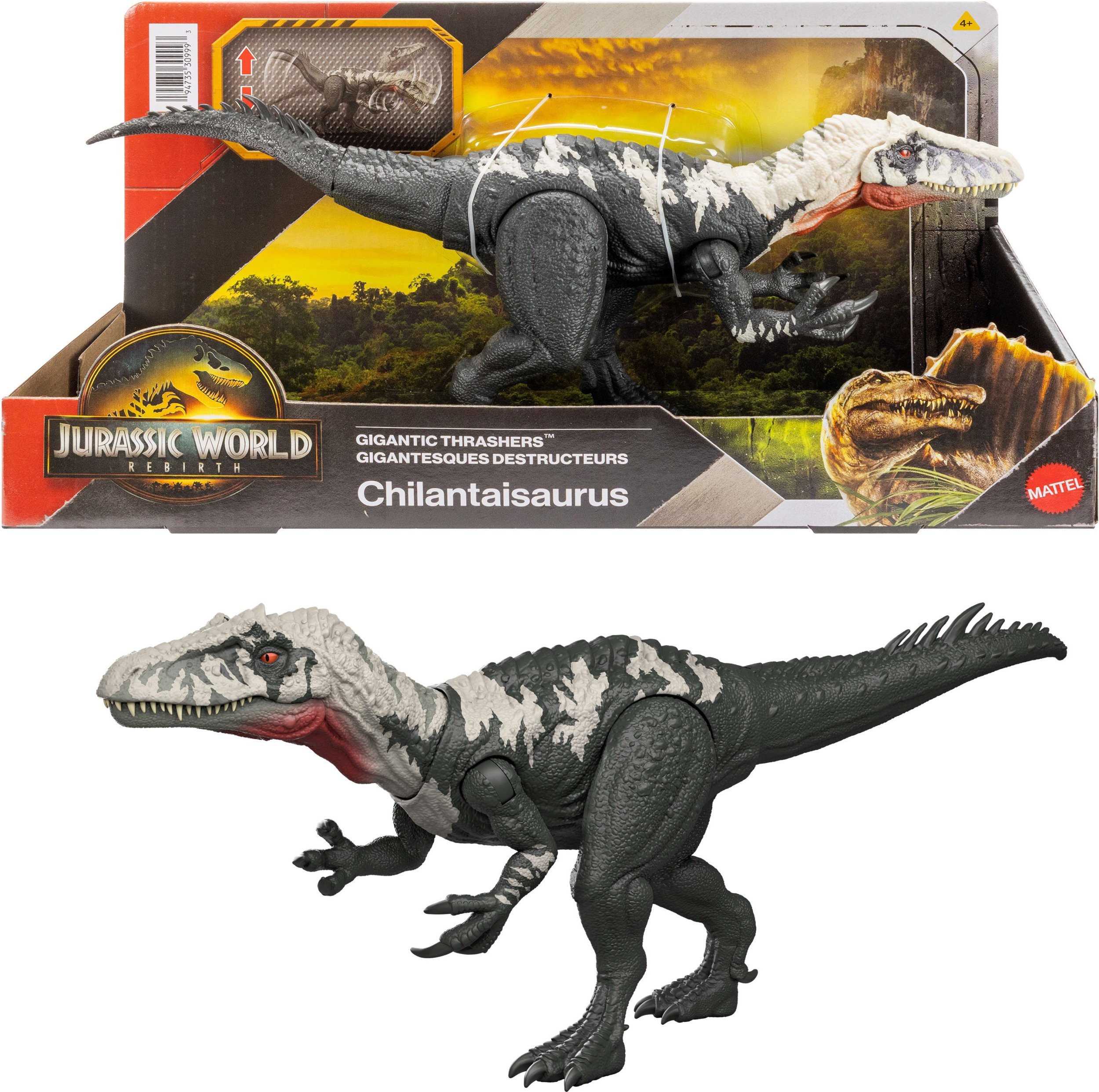 Figurka Mattel Jurassic World Rebirth Gigantyczny atak Czilantajzaur (JGB95)