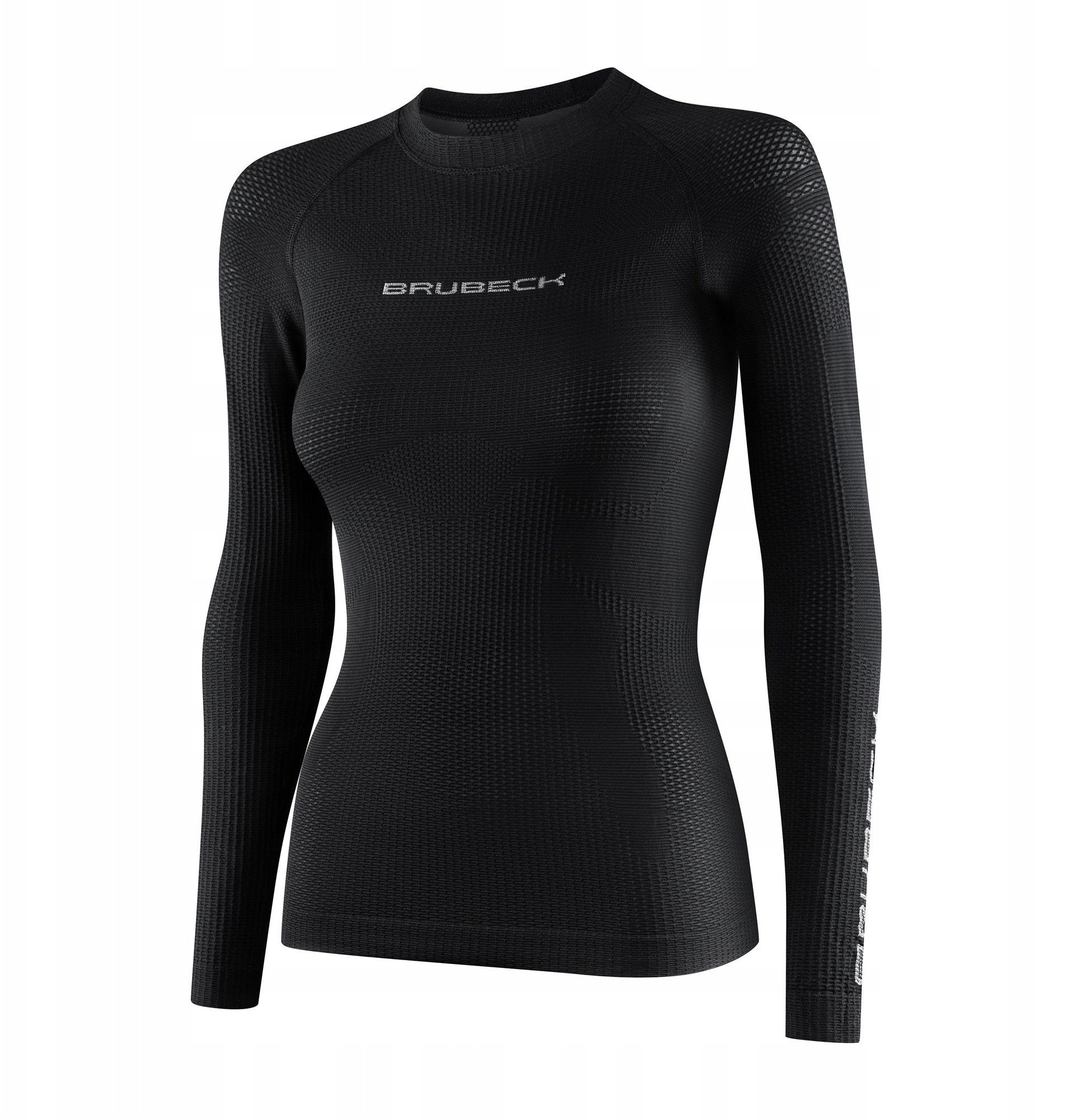 LS1594W Koszulka damska 3D PRO z długim rękawem czarny M