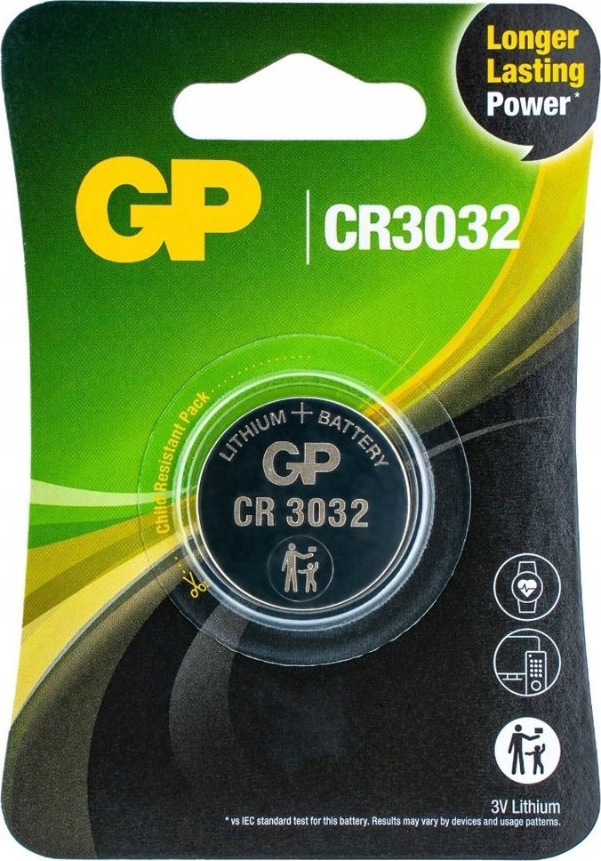 GP Bateria litowa mini CR3032 1 sztuka