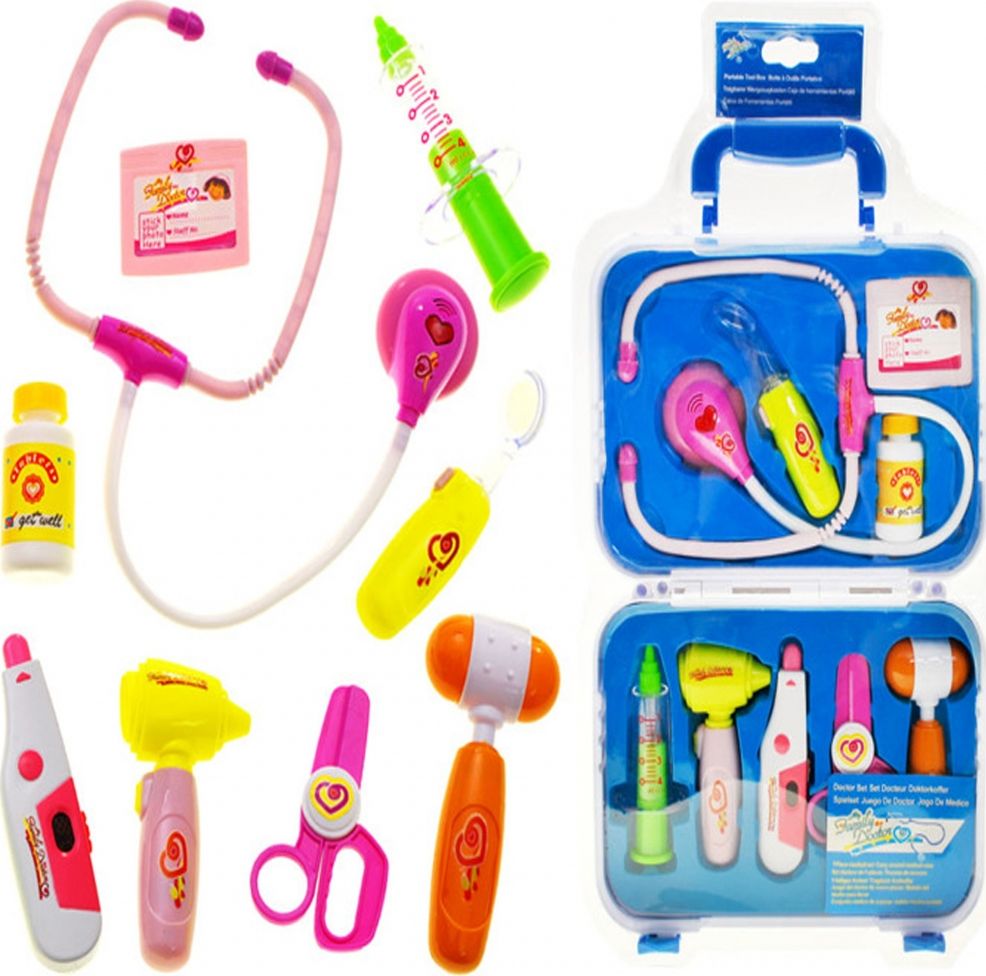 MalPlay ZESTAW LEKARSKI w Walizce MAŁY DOKTOR