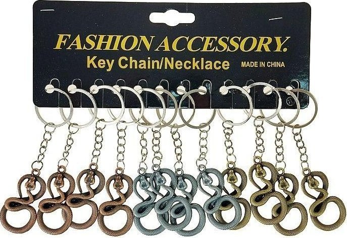 Brelok metalowy kobra (12szt)