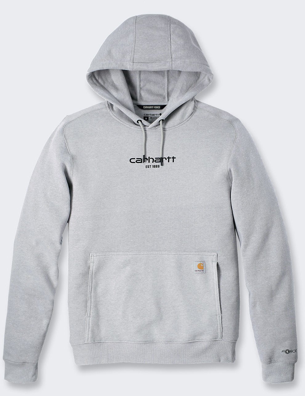 Bluza Carhartt Force Lightweight Logo Asphalt