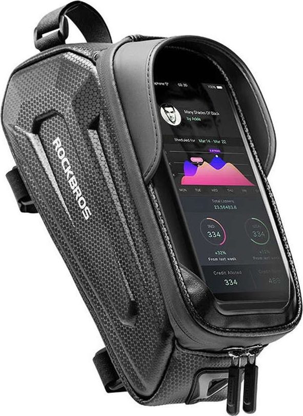 RockBros Etui torba sakwa na rower uchwyt na telefon na ramę RockBros B68 Czarne