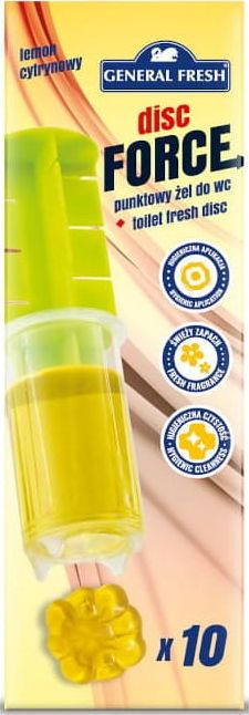 General Fresh Punktowy żel do WC Cytryna, 60 ml