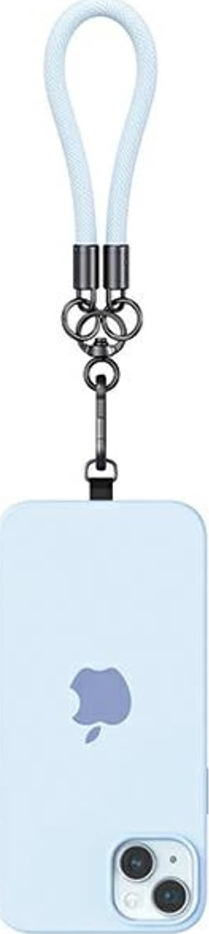 Usams USAMS Uniwersalna smycz do telefonu 30cm niebieski/blue ZB283GS02 (US-ZB283)