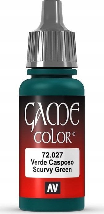 Vallejo Vallejo: 72.027 - Game Color - Scurvy Green (18 ml)