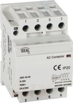 Kanlux Stycznik KMC 40A 230V 4Z Kanlux Ideal