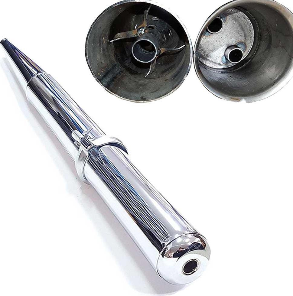 Z.P.H. Moto-Mer Tłumik z oryginalnym stożkiem wyciszającym i podwójnym wyjściem S51