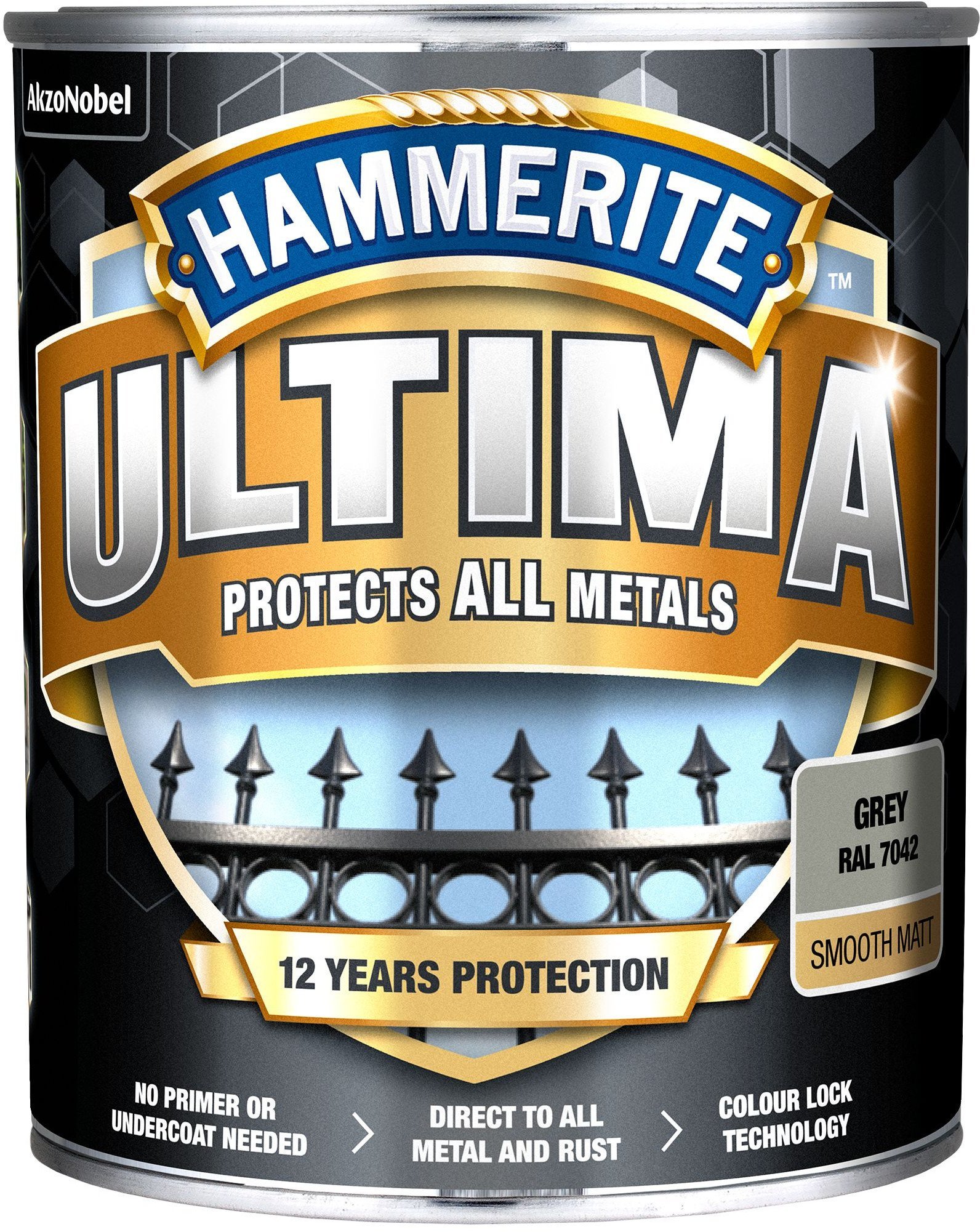 PAINT ULTIMA MATT GREY 0.7L