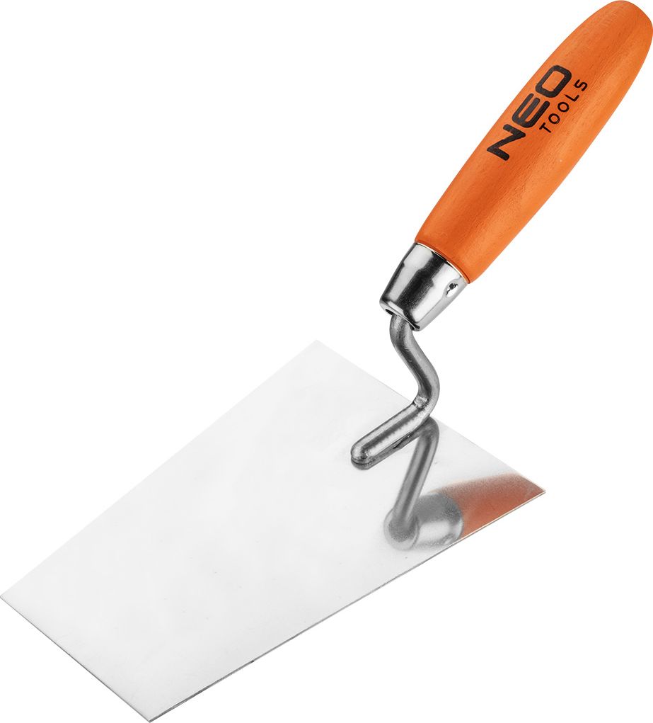 Neo kielnia sztukatorska trapezowa 160mm uchwyt drewniany (50-142)