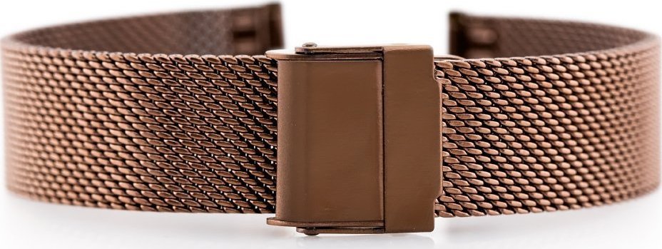 Bransoleta Pacific M6 - siatka HQ - brązowa 12mm