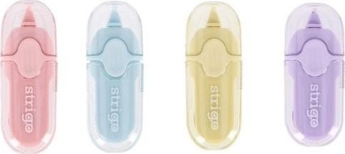 Korektor w taśmie mini 5mmx6m mix (12szt) STRIGO