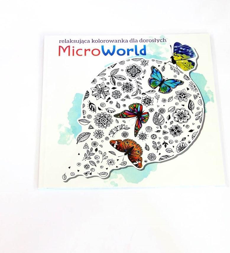 Microworld. Relaksująca kolorowanka dla dorosłych