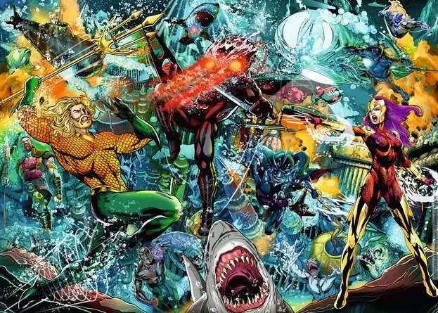 Puzzle 2D: Aquaman 1000el