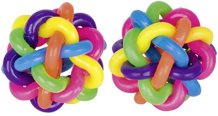 Goki Gumowa, tęczowa piłeczka (15515)