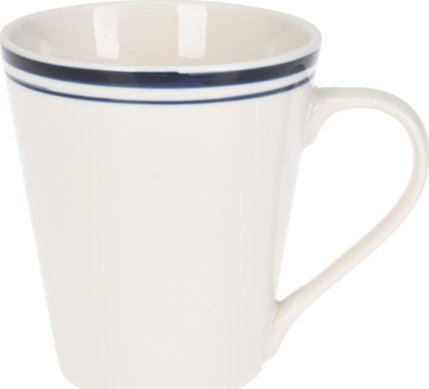 Koopman Kubek porcelanowy ozdobny na kawę herbatę 330 ML