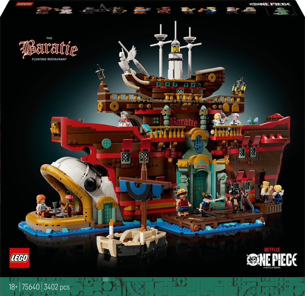 LEGO One Piece Pływająca restauracja Baratie (75640)