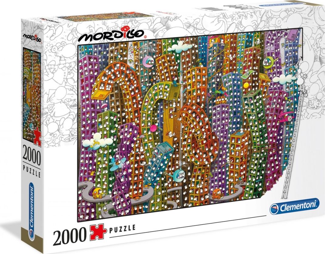 Clementoni Puzzle 2000 elementów Mordillo The Jungle