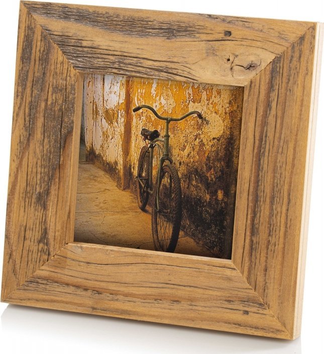 Ramka Bad Disain Photo frame Bad Disain 10x10 3,5cm, brown