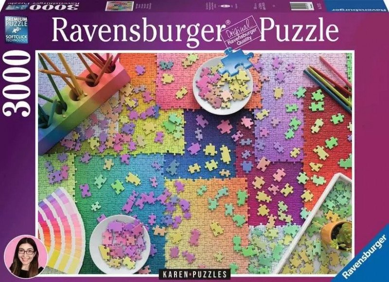 Ravensburger Puzzle - "Puzzle na puzzlach" 3000 elementów