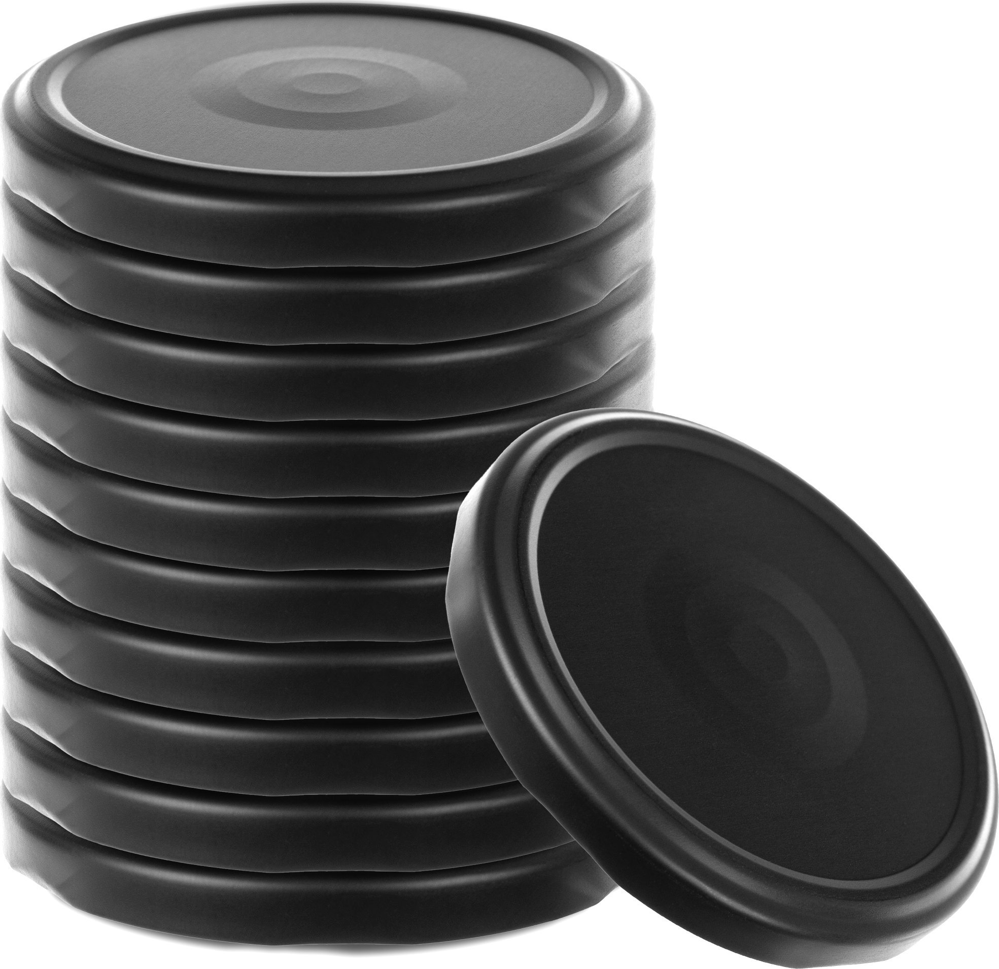 KADAX Wieczko fi82 Czarny mat 10szt K10345